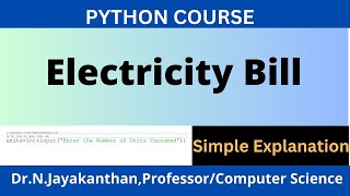 Write a python program to calculate the electricity bill