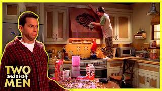 Jake’s Blender Breakfast Catastrophe | Two and a Half Men