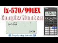 Complex numbers calculations (fx-570/991EX)