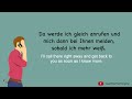 sich krankmelden calling in sick in germany dialoge im alltag learn german a2 b1