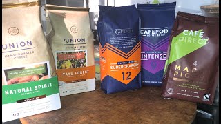 Cafepod Supercharger, Intense Union Yayu Forest Natural Spirit CaféDirect Machu Picchu Coffee Beans