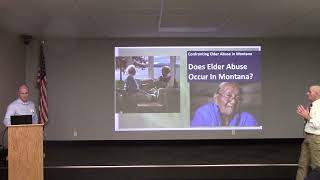 Montana Elder Justice Prosecutor Michael Fanning speaks about elder abuse prevention