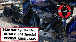 2020 HARLEY-DAVIDSON ROAD GLIDE SPECIAL |REVIEW|RIDE|CAMS