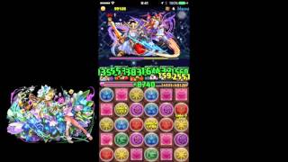 パズドラ　神王殿  超地獄級　フレイヤxシルヴィpt(サブガチャ限なし)【覚醒フレイヤ】