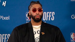 Anthony Davis talks Game 2 Loss vs Nuggets, Postgame Interview