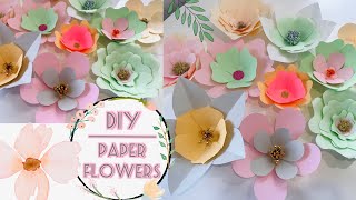 #DIY, КВІТИ З ПАПЕРУ/ Як зробити квіти з паперу своїми руками / PAPER FLOWERS