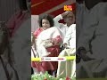 Actor Rajnikanth With His Wife Attend The Oath Taking Ceremony of TDP Chief Chandrababu Naidu