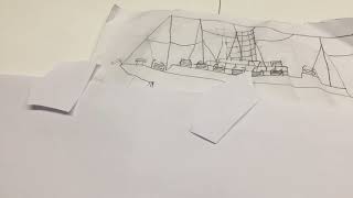 Paper titanic sinking :read description!: