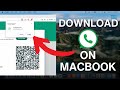 How to Install WhatsApp in Mac - Download WhatsApp for Macbook Air, Pro, Pro Max, Mini, Imac