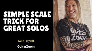 Simple Scale Trick for Great Solos by Steve Stine | Creative Soloing Workshop