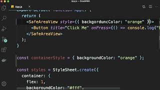 React Native | Fundamentals #21 - Stylesheet [By Mosh Hamedani]