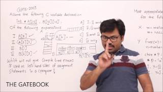 Pointers - GATE Question 2