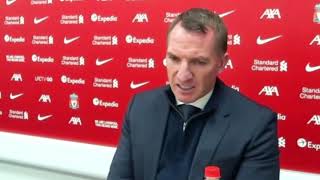 Liverpool 3-0 Leicester - Brendan Rogers - Post-Match Press Conference