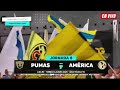 pumas vs amÉrica 🔴 en vivo jornada 8 liga mx clausura 2025 juega carrasquilla y henry martin