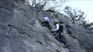 Klettersteig die Zahme Gams in Weißbach bei Lofer