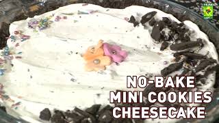 Quick Recipe: No-bake Mini Cookies Cheesecake - Chef Saba Aftab - Masala Tv