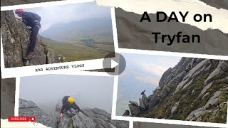 Tryfan: Pinnacle Rib Variant, V Buttress, V arete grade 3 scrambles #mountains #climbing #explore