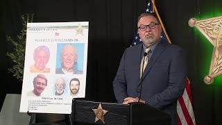 Palm Beach County Sheriff's Office names Warren Gilbert Williams Jr. as person of interest in Chr...