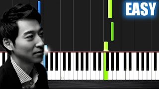Yiruma Kiss The Rain EASY Piano Tutorial by Plutax