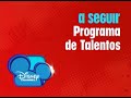 Disney Channel Brazil Programa de Talentos A Seguir, Volta Já and Está De Volta Bumpers (2012)