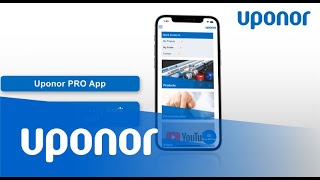 Uponor PRO App - everything for your daily work in only one App