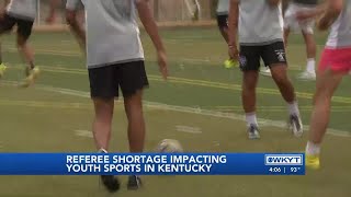 WATCH | Referee shortage impacting youth sports in Kentucky