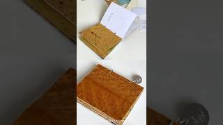 Make a notebook with autumn leaves🍂用秋天的落叶做了一个小本子