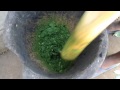 How to cook traditional Cassava Leaf Soup recipe in Monrovia, Liberia