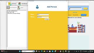 Library Management System using Python (tkinter) and SQLite3 Database | Manis Saha | Source Code