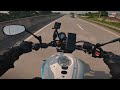 pure sound yamaha xsr700 akrapovic carbon brutally loud