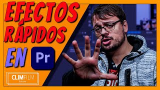 5 EFECTOS especiales en PREMIERE pro. Efecto rápido y sencillo.