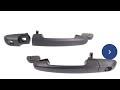 2006-2011 Hyundai accent door handle replacement