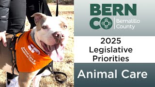 Legislative Priorities: Animal Care