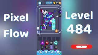 🎮 Pixel Flow Level 484 Walkthrough | Go Answer 🧩✨