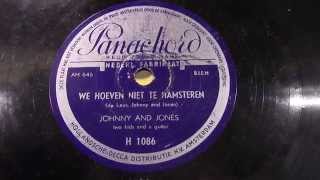 Johnny and Jones: We hoeven niet te hamsteren. (1939).