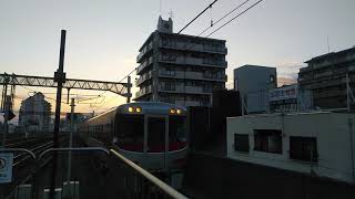 はまかぜ4号六甲道駅通過