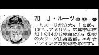 １９７５年　広島東洋カープ　選手名鑑