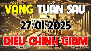 Phân Tích Xu Hướng Giá Vàng TUẦN SAU 27/01/2025 | VÀNG ĐIỀU CHỈNH GIẢM CHỜ NHỊP TĂNG MẠNH 95 TRIỆU