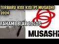 TERBARU KISI KISI PT MUSASHI AUTO PARTS INDONESIA 2024