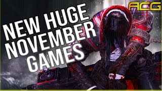 Top 10 Huge November Games - A Must See List