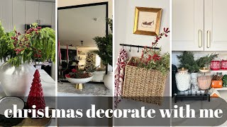 CHRISTMAS KITCHEN DECORATE WITH ME||DECORATING IDEAS FOR CHRISTMAS 2024