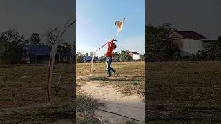 #ខ្លែងឯក2025#shorts #kiteflying