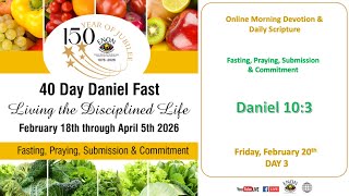 Day 3 - 40 Day Lenten Devotional