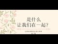 亲密关系 | 是什么让我们在一起？ | 心理咨询师给你的亲密关系课 第3集