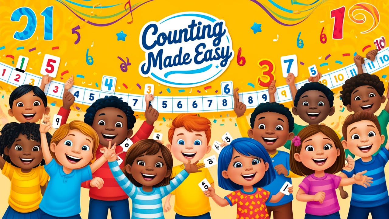 Counting Made Easy Fun Numbers Song For Kids Learn 1 To 10
