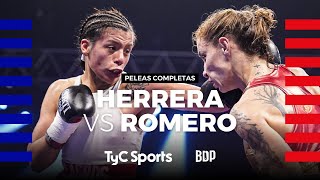 Milagros Herrera vs. Victoria Romero - Boxeo de Primera - TyCSports