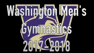 2017-2018 Washington Men's Gymnastics Team Video