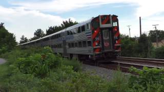 VRE Southbound headed to the Woodbridge, Va. Station. 7/24/17