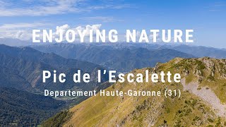 Walk to the Pic de l'Escalette,  (1856 m), Haute-Garonne departement, Pyrenees.