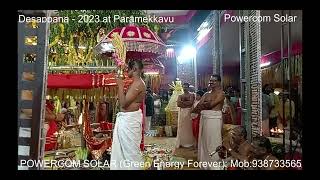 Paramekkavu Temple Desappana - 2023 #Palkindi Ezhunnellippu #Temple customs \u0026 rituals